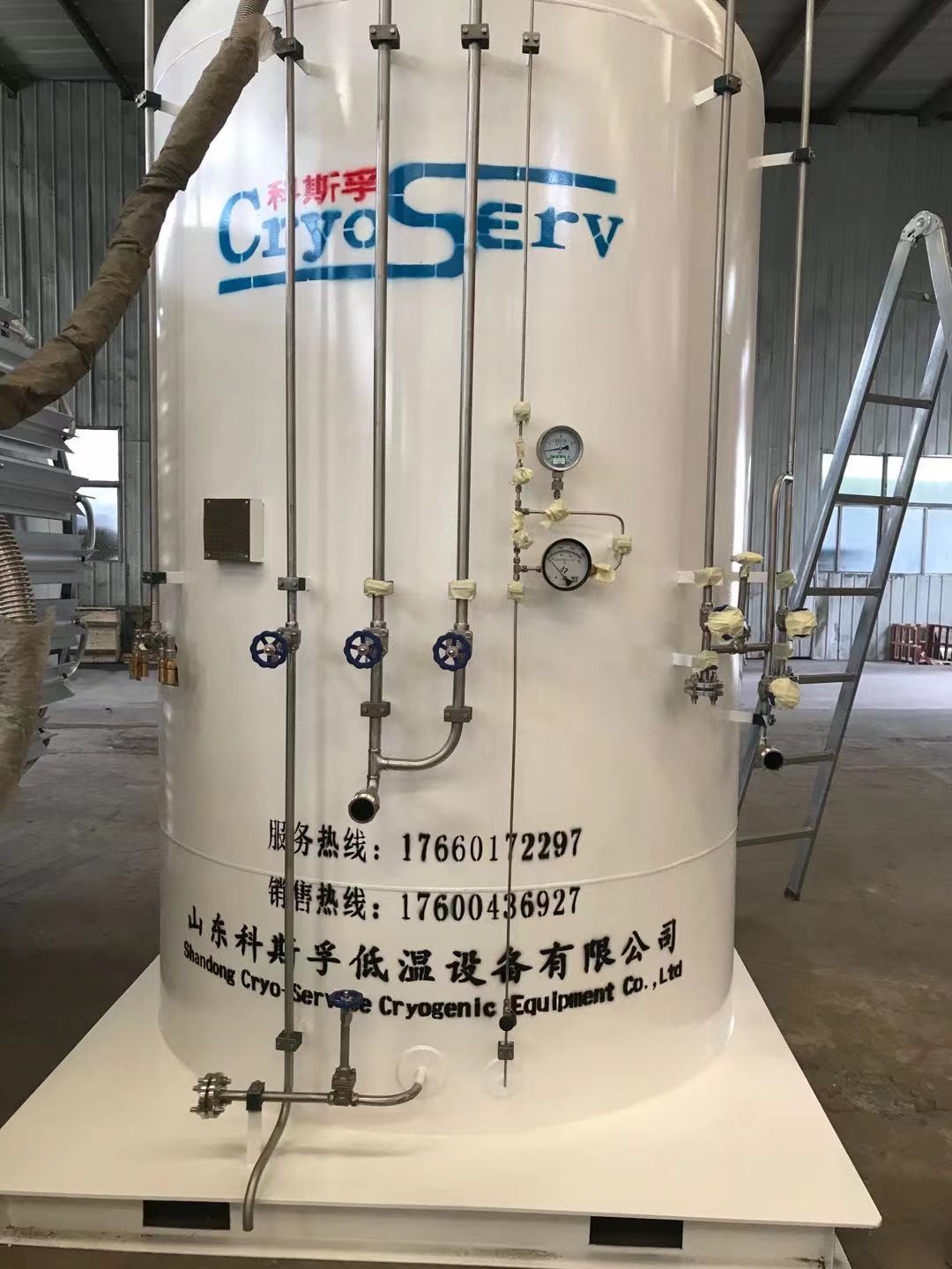 3立方25公斤立式工业气体机械仪表标准配置